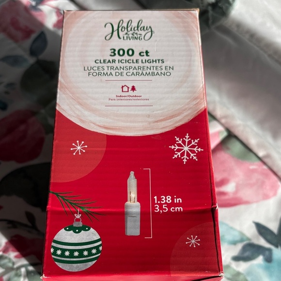 Holiday Living Clear Icicle Lights 30 Count - Picture 5 of 5